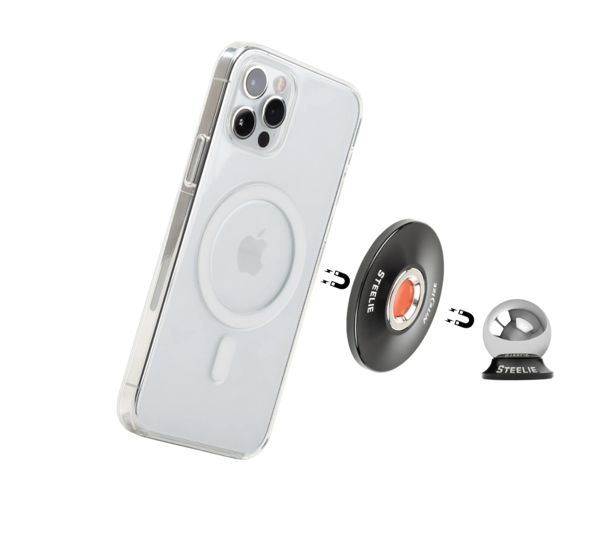 Nite Ize Apple MagSafe Compatible Steelie Vehicle Mounts